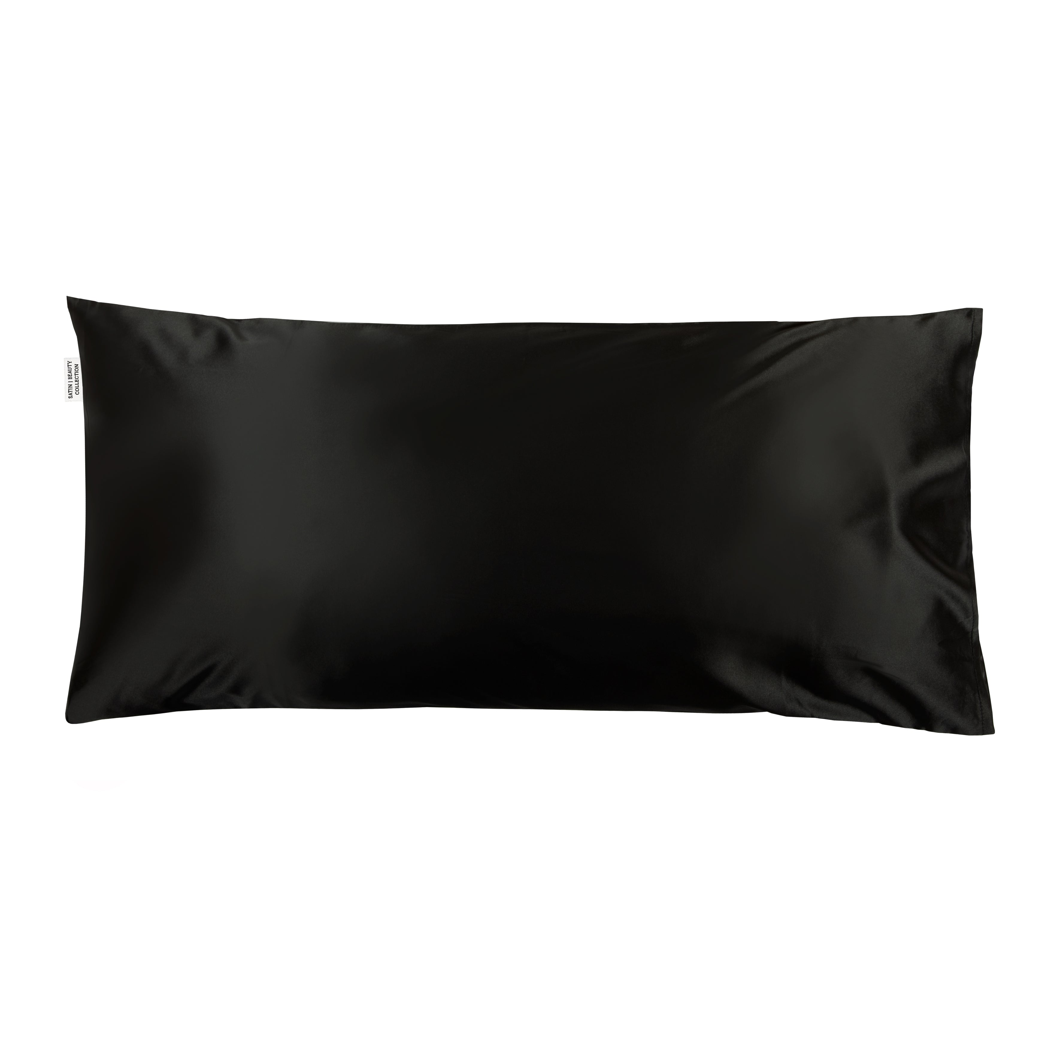 Satin Pillow - Zwart (40x80)