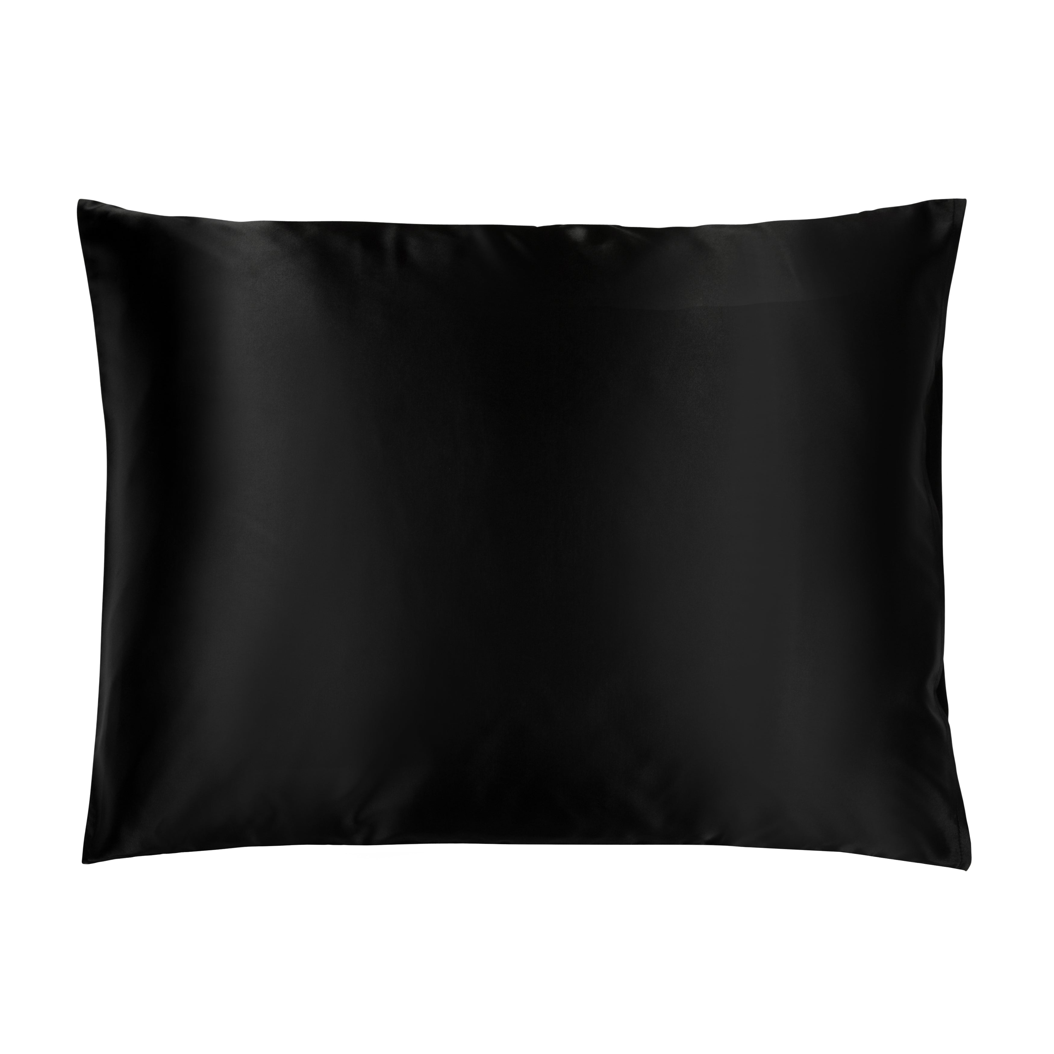 Satin-Pillow Kussensloop Zwart Satijn