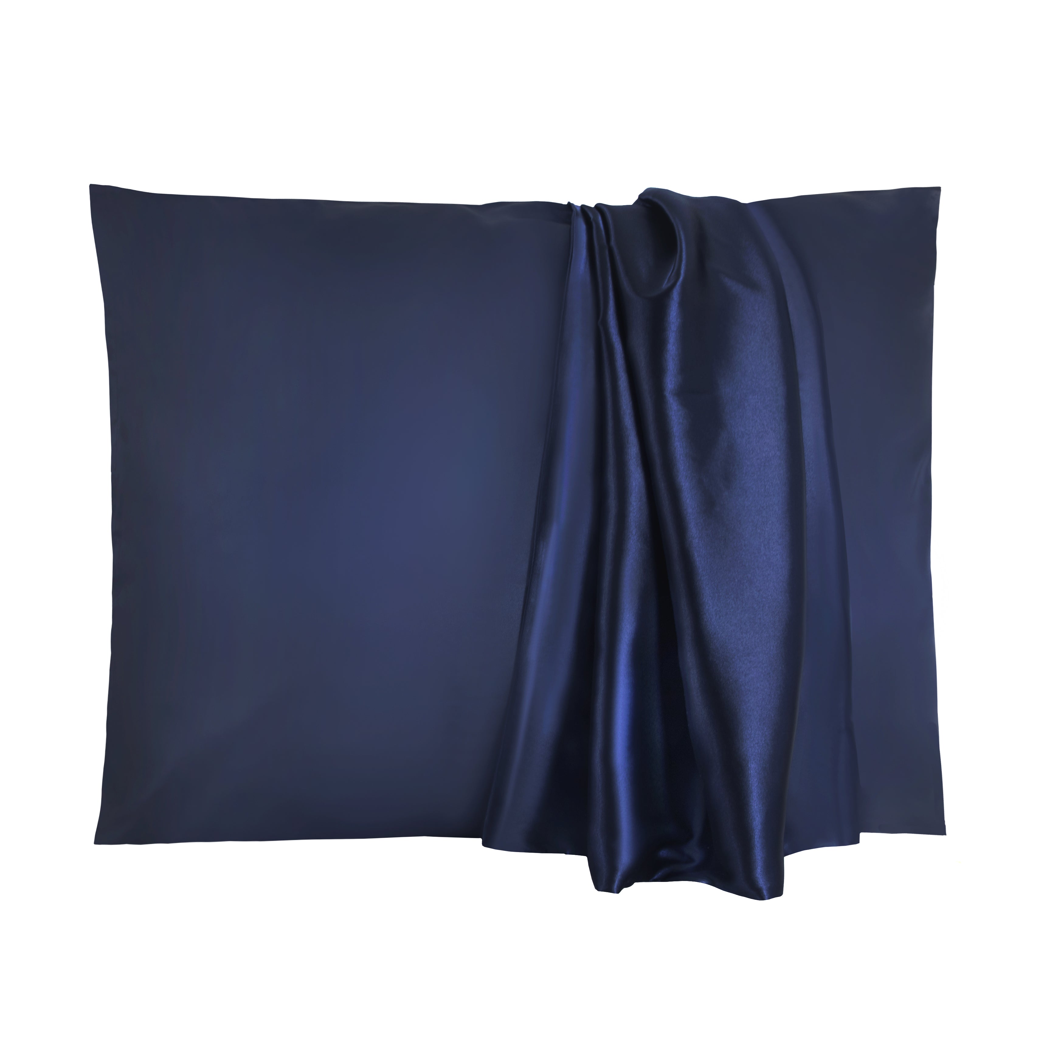 Satin Pillowcase - Navy Blue